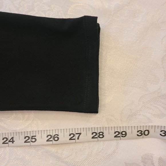 Ruby Ribbon Black Suedette Leggings #1379 NWOT - Picture 7 of 9